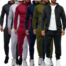 Herren Trainingsanzug Basic Jogginghose Hoodie Sporthose Fitt Sportanzug Laufen