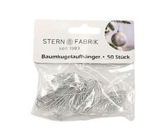 Weihnachtskugelaufhänger 50er-Set Kugelhaken Schnellaufhänger Baumkugelaufhänger