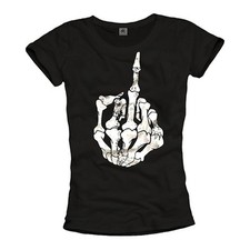 Skull Damen T-Shirt FINGER