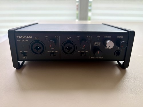 Tascam 2x2 usb - us-2x2, hr
