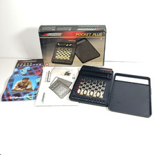 Kasparov Pocket Plus Electronic Chess Computer SciSys Boxed Complete Working