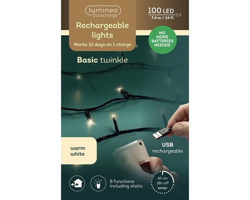 Lumineo lichterkette basic - lichterkette,