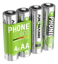 4x ANSMANN DECT NiMH Akku