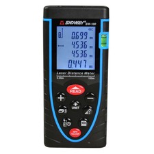 Q83D Laser-Entfernungsmesser 100m Mit LCD-Hintergrundbeleuchtung Präzise Messung