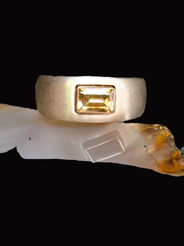 Ring 925 silber - silber, matt