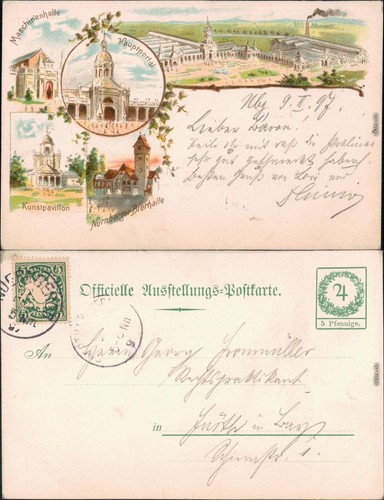 Litho nürnberg kunstpavillon - nürnberg,