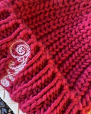 Winter Mütze Kuschel Weich Warm Zinnober Rot; Busin; Ski; Snowb; Winterm; Beanie