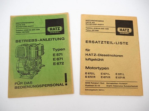Hatz 571 671 672 - hatz,