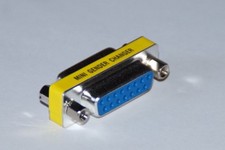 Gender changer buchse - f,