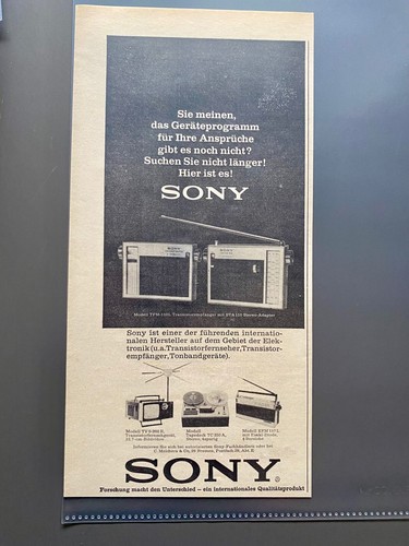 1966 sony radio transistor - 1966,