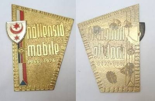 Ddr medaille admv plakette - admv,