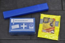 Warndreieck Verbandkasten 2028 Warnweste Pannenhilfe Erste Hilfe Set 7700126