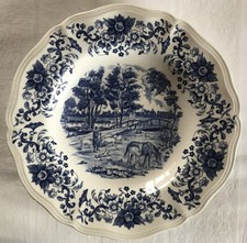 5 Suppenteller Sarreguemines