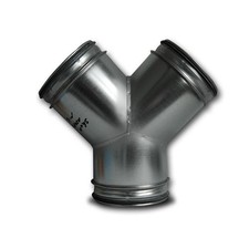 Wickelfalzrohr Hosenstück