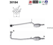 Katalysator für DACIA LOGAN