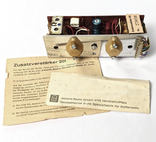 Zusatzverstärker 201 zur