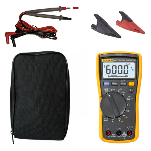 Fluke 117 true rms digital - fluke,