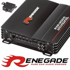 Renegade 1200 Watt 1-Kanal Auto Verstärker digital Endstufe Monoblock RXA1200D
