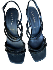 ESCADA Sandaletten 37 schwarz