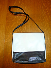 Schwarz weiße Umhänge Tasche v. Funbag