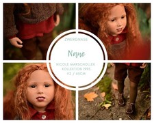 Leonie - Zwergnase - Künstlerpuppe - Nicole Marschollek