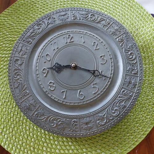 Wanduhr zinn hohe - wanduhr,,