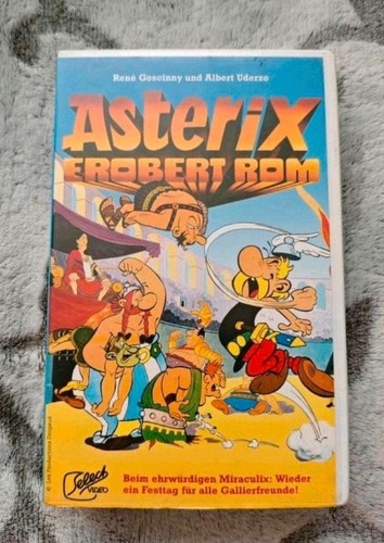 Asterix erobert rom vhs - asterix,