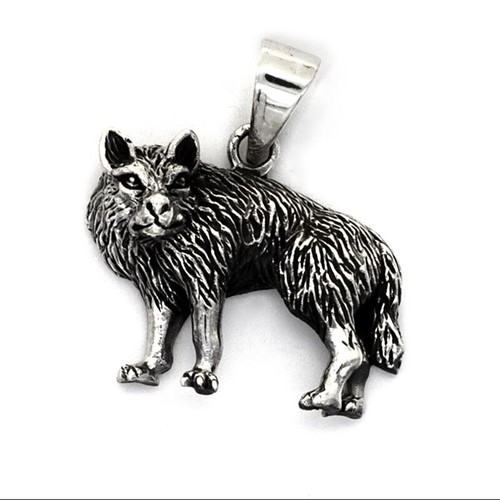 Anhänger wolf talisman - anhänger,