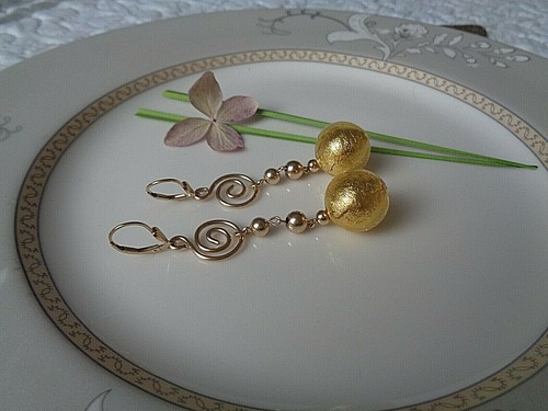 Gold ohrringe 14k filled - 14k,