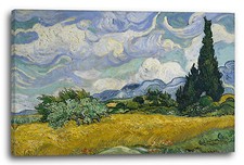 Lein-Wand-Bild Kunstdruck