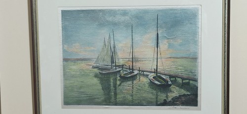 Original seidenradierung - original,