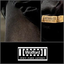 WOLFORD blickdichte Strumpfhose schwarz - Gr.M - Soft Touch