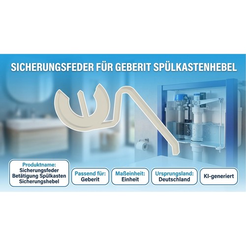 Sicherungsfeder passend für
