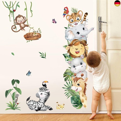Wandtattoo dschungel tiere - wandtattoo,