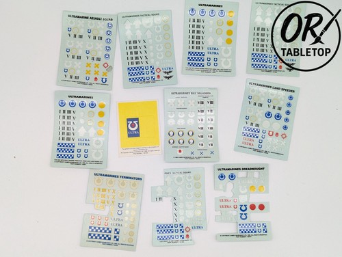 Ultramarines oldschool decals - ultramarines,