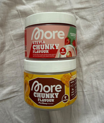 More stevia chunky flavour - chunky,