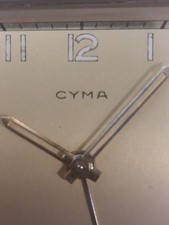 Cyma Schweiz kleine Tischuhr