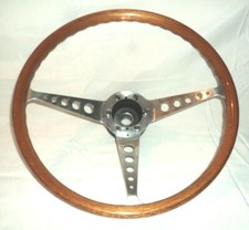 Holzlenkrad Speedwell Lenkrad Ø 380mm mit Nabe für VW Käfer Brezel Ovali