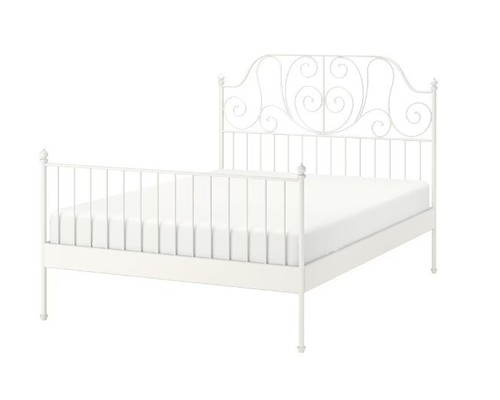 Bettgestell ikea leirvik - bettgestell,