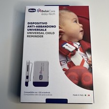 Chicco BebCare Easy-Tech Sicherheitsgerät für Kindersitze universal Gurt-Alarm