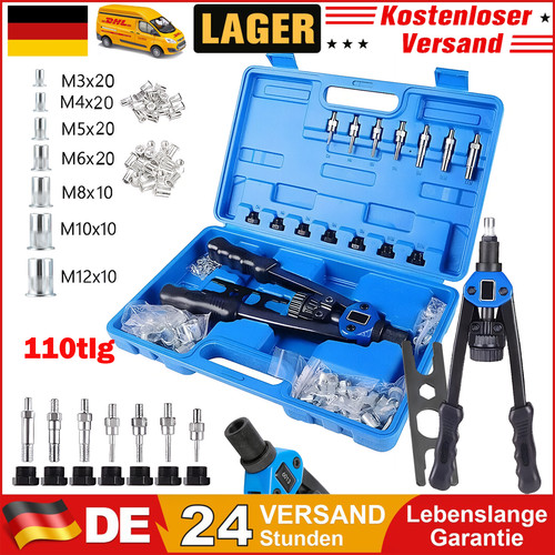 Profi nietmutternzange set - nietmutternzange,