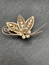 Goldene Vintage Brosche
