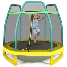 7FT Kids Trampoline W/ Spring