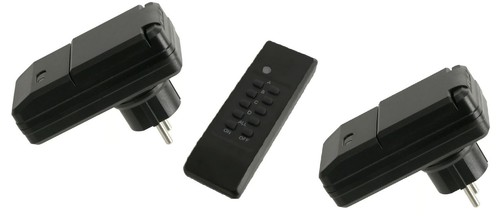Funksteckdosen mit - 2+1,