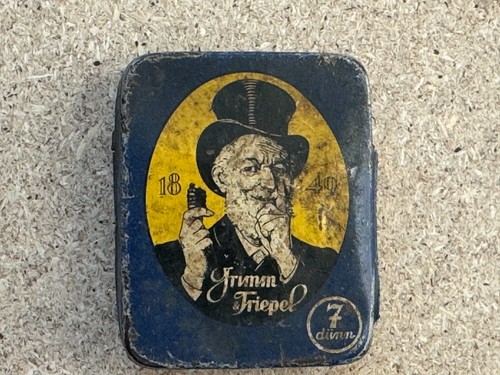 Alte kautabak büchse grimm - alte,