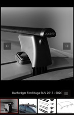 Dachträger Ford Kuga II 2013-2020 f.Auto OHNE Dachreeling, Marke Farad BS120+130