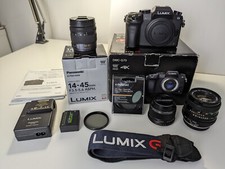Panasonic LUMIX G70 Digitalkamera inkl  14-45mm + Canon 50mm