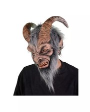 Krampus Hörner-Maske für