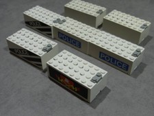 Lego 9x Batteriekasten m.Druck Vintage Legoland System Eisenbahn geprüft kg