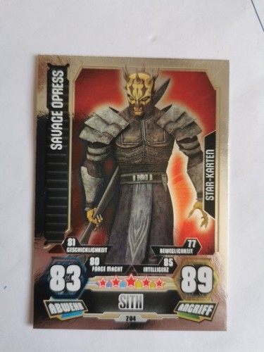 Topps star wars force attax - wars,